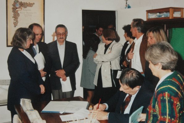 inauguracion del centro de informatica de villa cacique