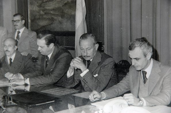 año 1979 firma convenio con la cic