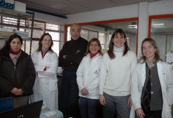 Pérez, Dolcini, Esteban, Ceriani, Juliarena y Gutiérrez